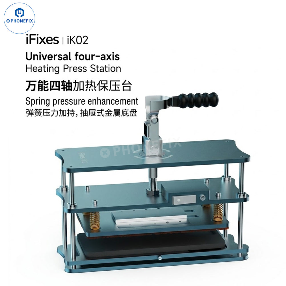 iFixes iK02 Phone Screen/Back Cover Heating Pressure Holding Platform