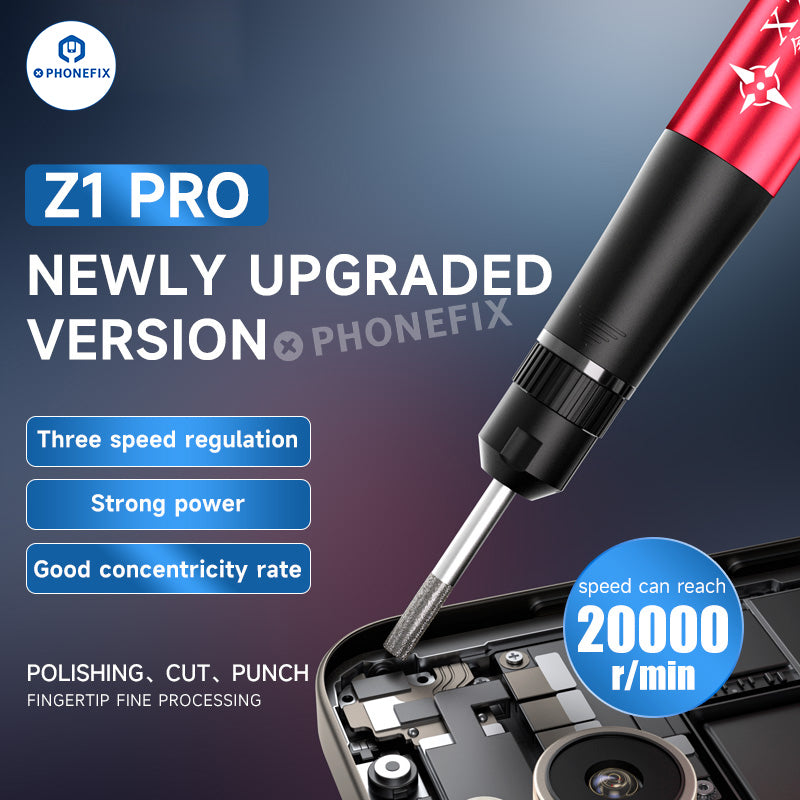 XZZ Z1 Pro Electric Polishing Pen Mobile Phone PCB IC Grinding Tool