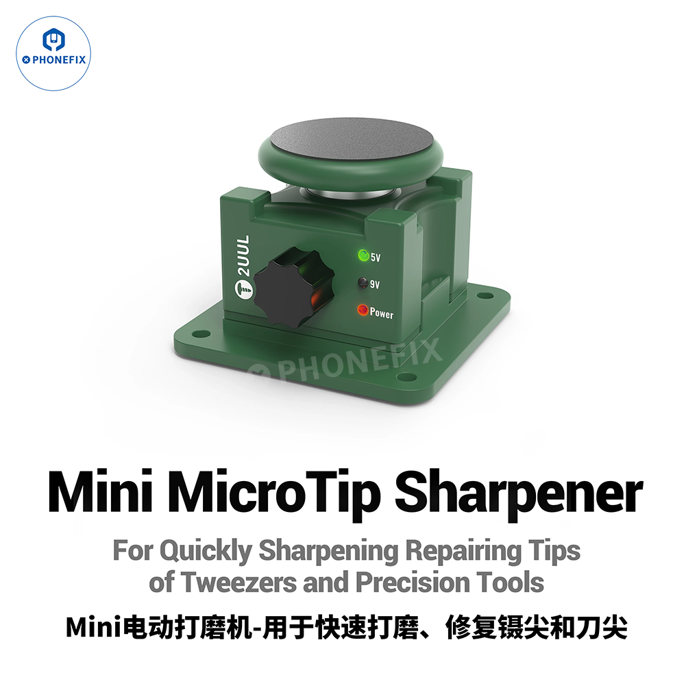 2UUL DA79 Electric MicroTip Sharpener Tweezers Blade Tips Grinder