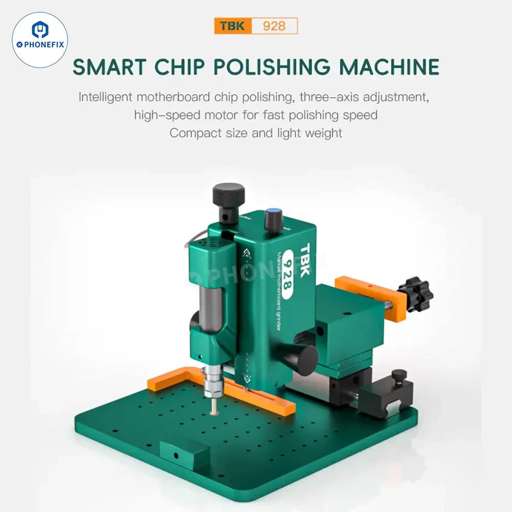 TBK 928 Intelligent Phone Motherboard CPU Chip Grinding Machine - CHINA PHONEFIX SHOP Team