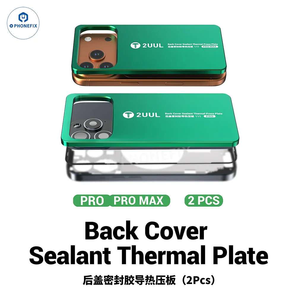2UUL DA68 Back Cover Sealant Thermal Plate for iPhone 17 Pro Max - CHINA PHONEFIX SHOP Team