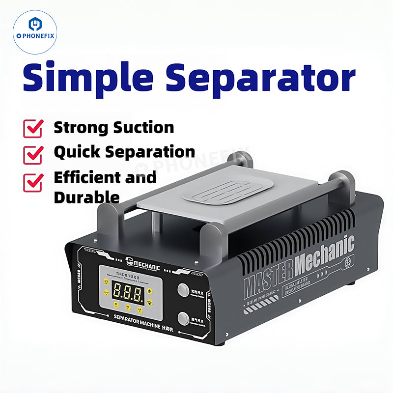 MECHANIC MC988 Phone 10.5-inch Screens Vacuum Heating Separator