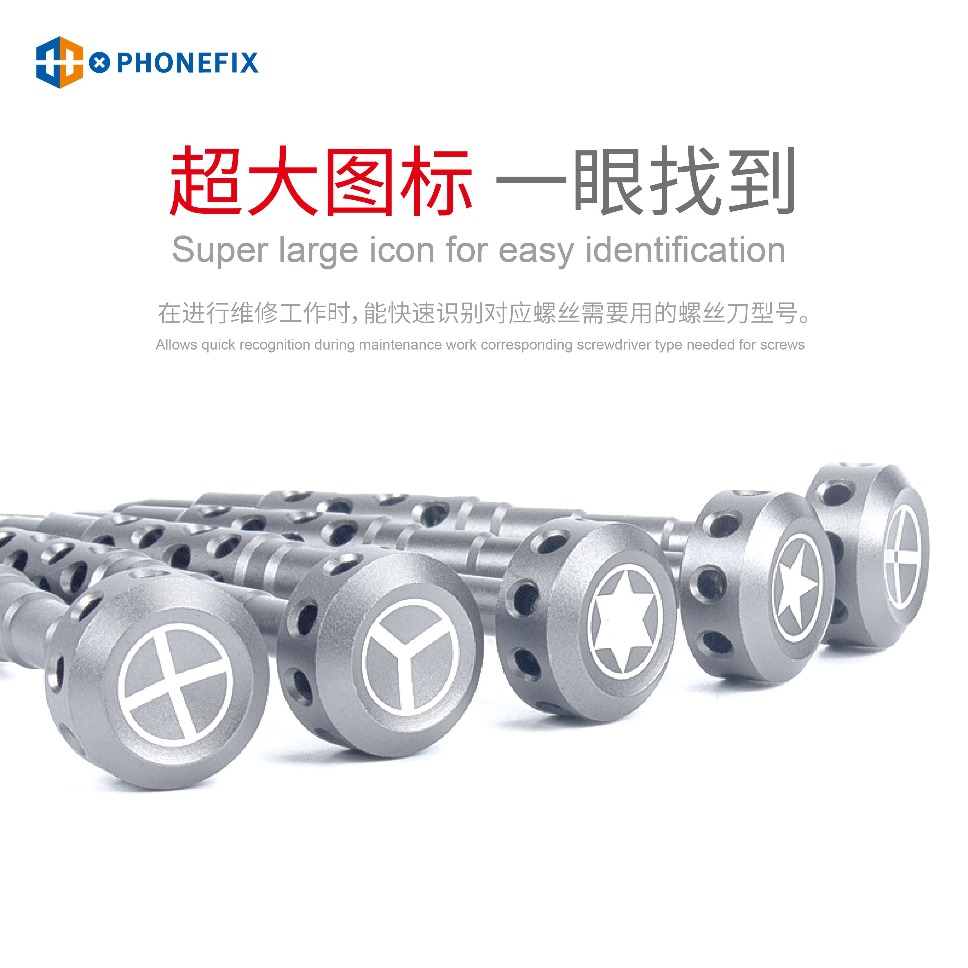 Professional Precision Screwdriver for iPhone Repair Phonefix Toolkit