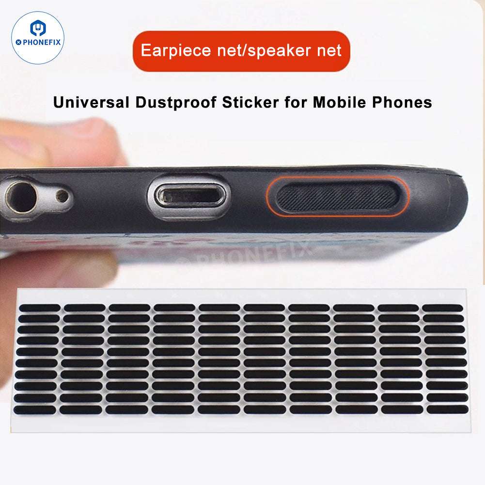 Universal Phone Dustproof Net Speaker Earpiece Sticker