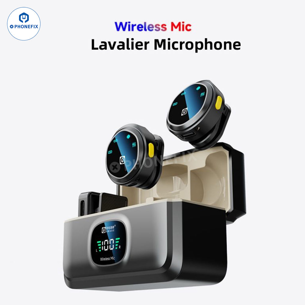 AMAOE MIC-A Wireless Microphone for Live Video Recording