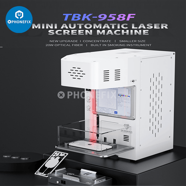20W TBK-958F Auto Laser Machine iPhone Back Glass Removal Tool - CHINA PHONEFIX