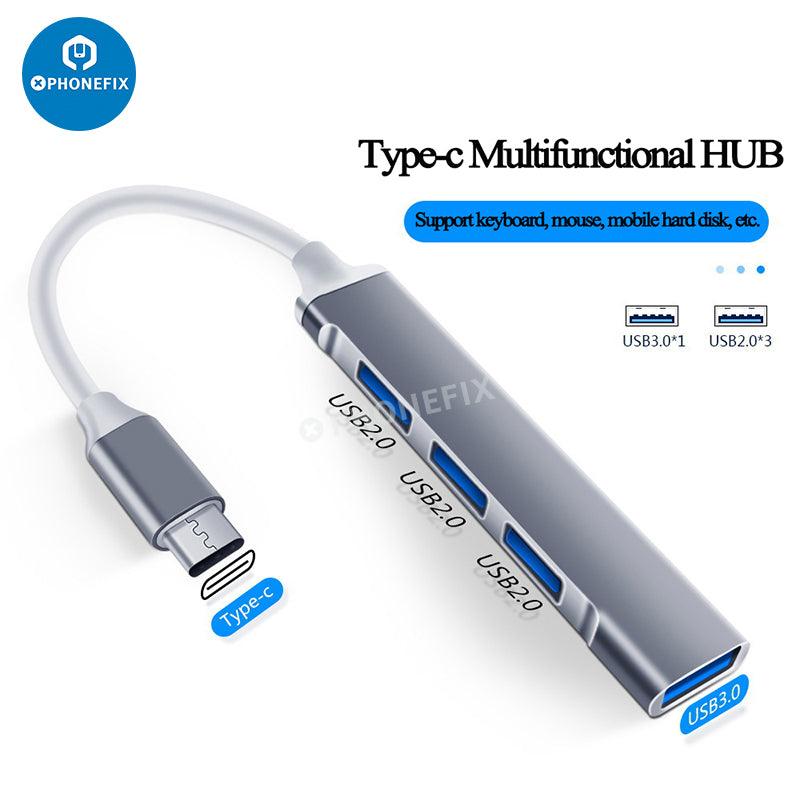 2/3/4 In 1 USB 3.0 Port Hub Expander For Phone PC Fast Data Transfer - CHINA PHONEFIX