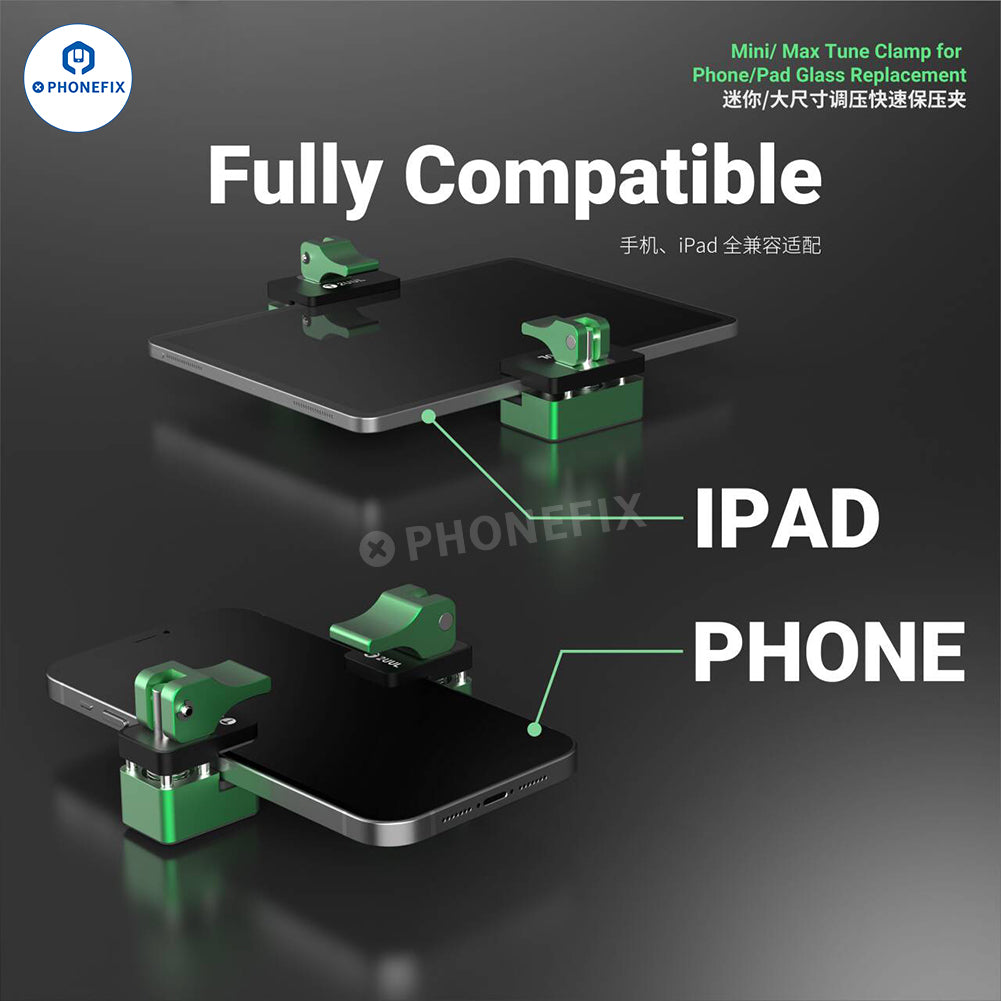 2UUL TC01 TC02 Tune Pressure Clamp for Phone/Pad Screen Glass - CHINA PHONEFIX SHOP Team