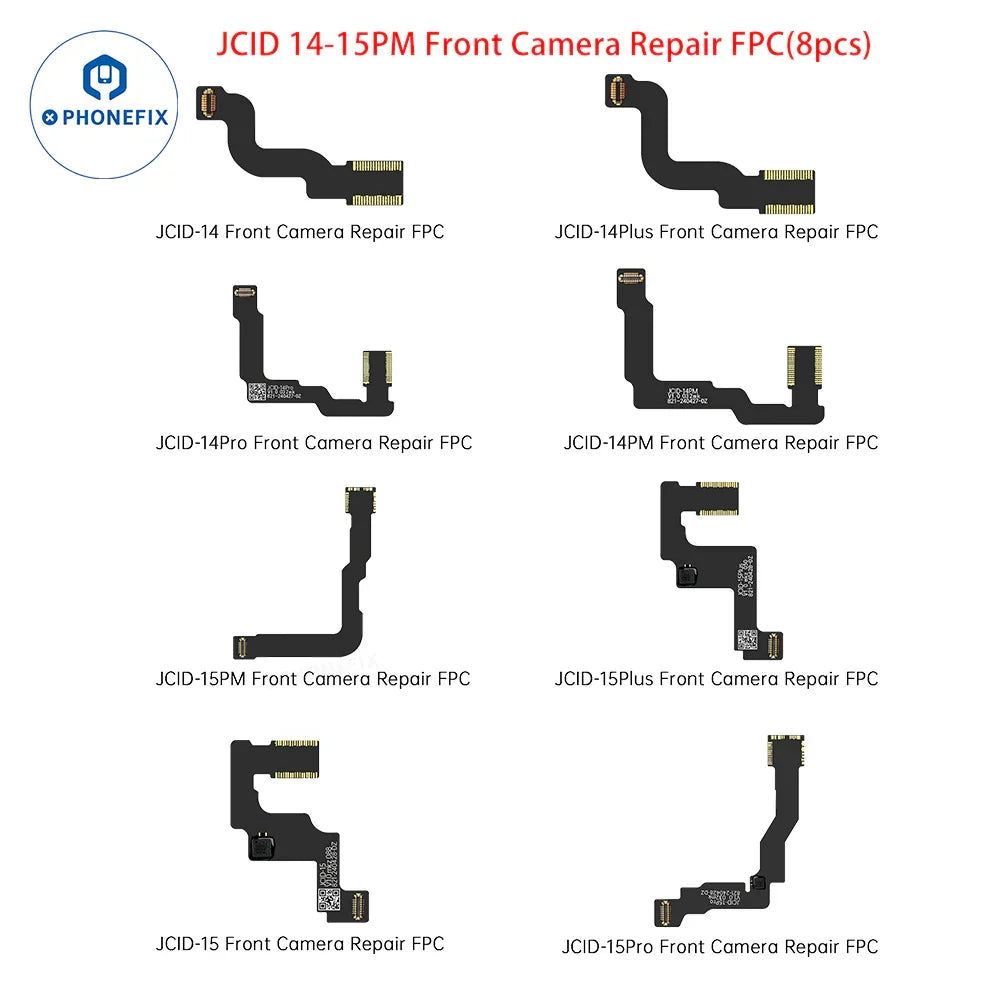 JCID Front Camera Repair FPC Cable For iPhone 14-17 Pro Max