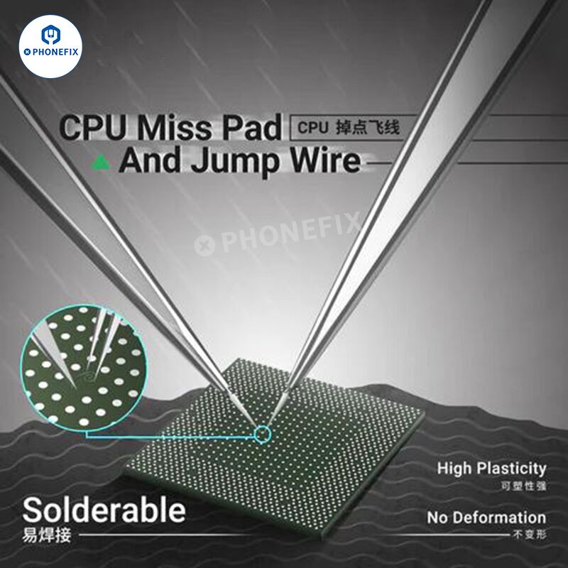 2UUL 0.01/0.02/0.009mm Jumper Wire for Phone PCB CPU Soldering Repair