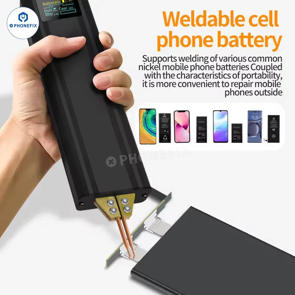 Portable Handheld Spot Welder Digital Battery Spot Welding Machine