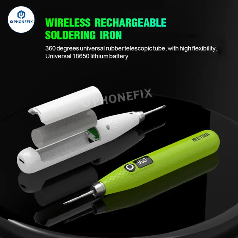AE730D AE710D AE760D+ Portable Smart Soldering Iron - CHINA PHONEFIX SHOP Team