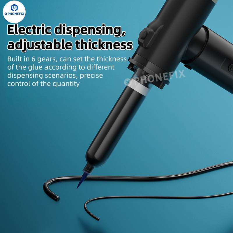 iFixes iG13 Electric Dispensing Gun for 5/10/30/50CC Glue Paste