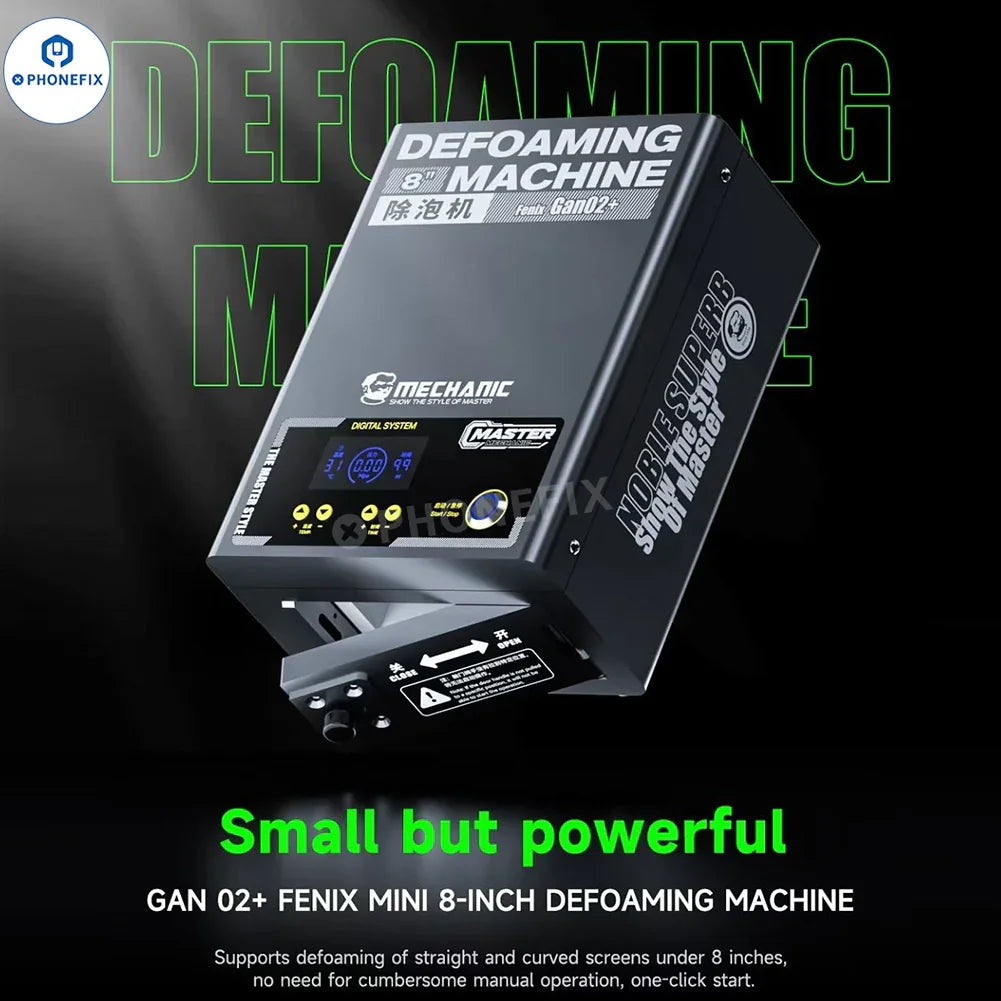 Mechanic GAN-02 Fenix Screen Bubble Remover Defoaming Machine - CHINA PHONEFIX SHOP Team