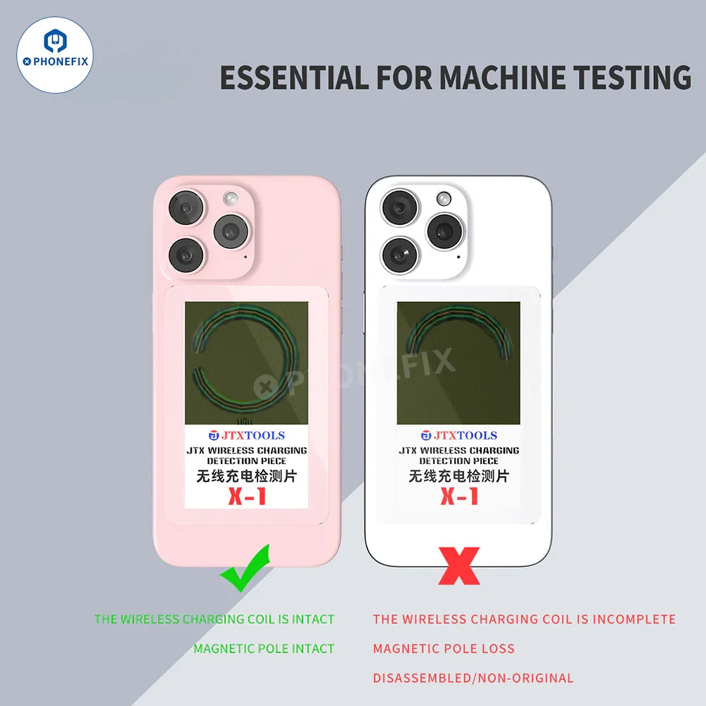 JTX X-1 Lanrui Wireless Charging Coil Detection Tool for Phone Repair