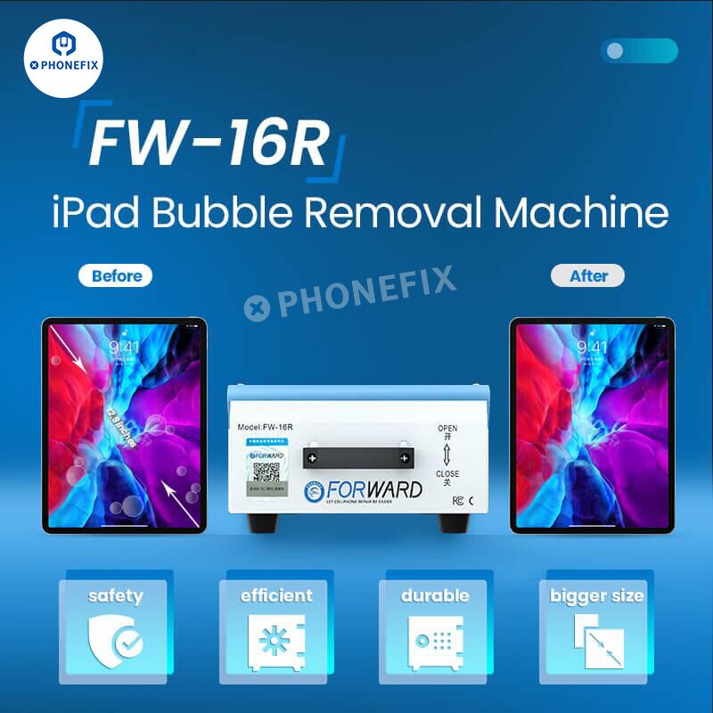FORWARD FW-8R FW-16R Phone/Pad Screen Bubble Removal Machine