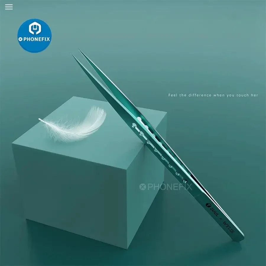 2UUL Ti11 Titanium Alloy Tweezers iphone fingerprint Tweezers - CHINA PHONEFIX
