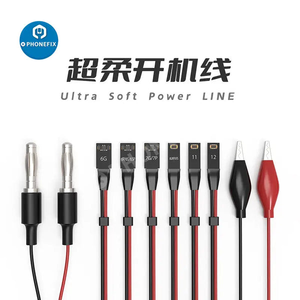 2UUL Ultra Soft Power Supply Boot Cable For iPhone 6 -14 Pro