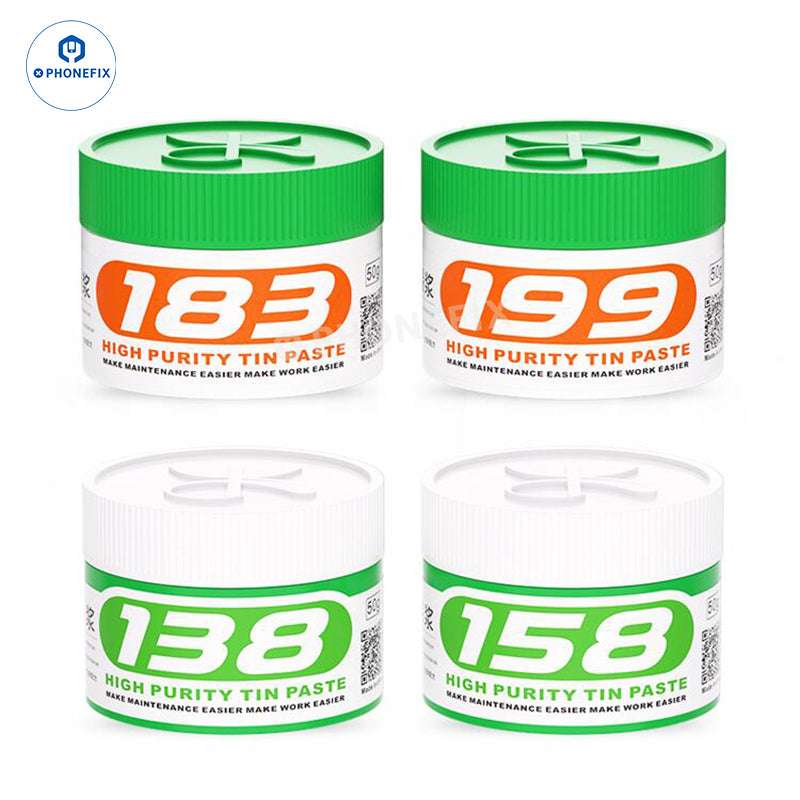 MIJING High Purity Solder Tin Paste 138℃ 158℃ 183℃ 199℃