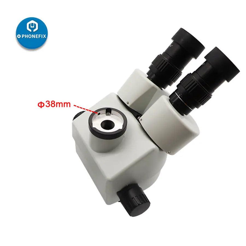 3.5-90X White Trinocular Stereo Microscope With Camera for