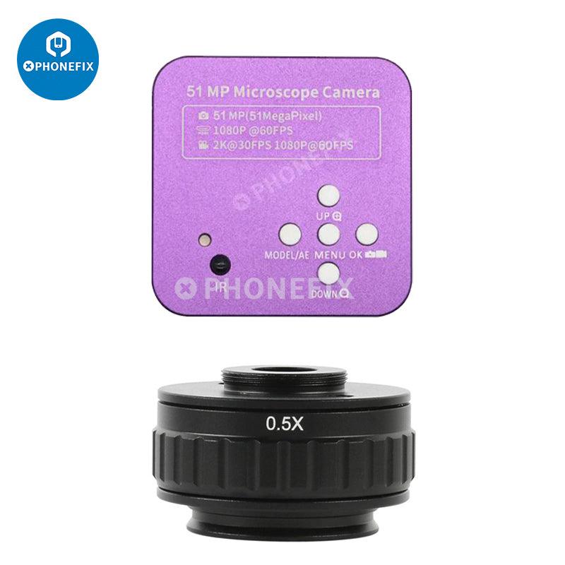 3.5-90X Zoom Trinocular Stereo Microscope 2/4K Camera Repair Toolkit - CHINA PHONEFIX