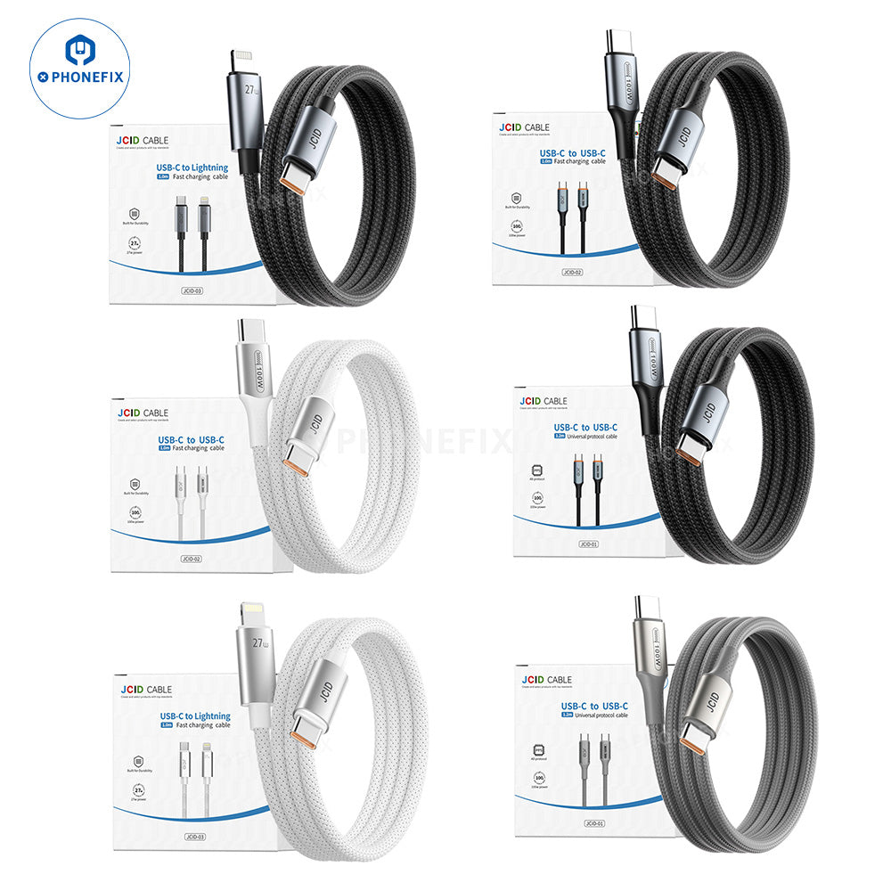 JCID GaN Fast Charger & Charging Cable for Mobile Phone/Electrics