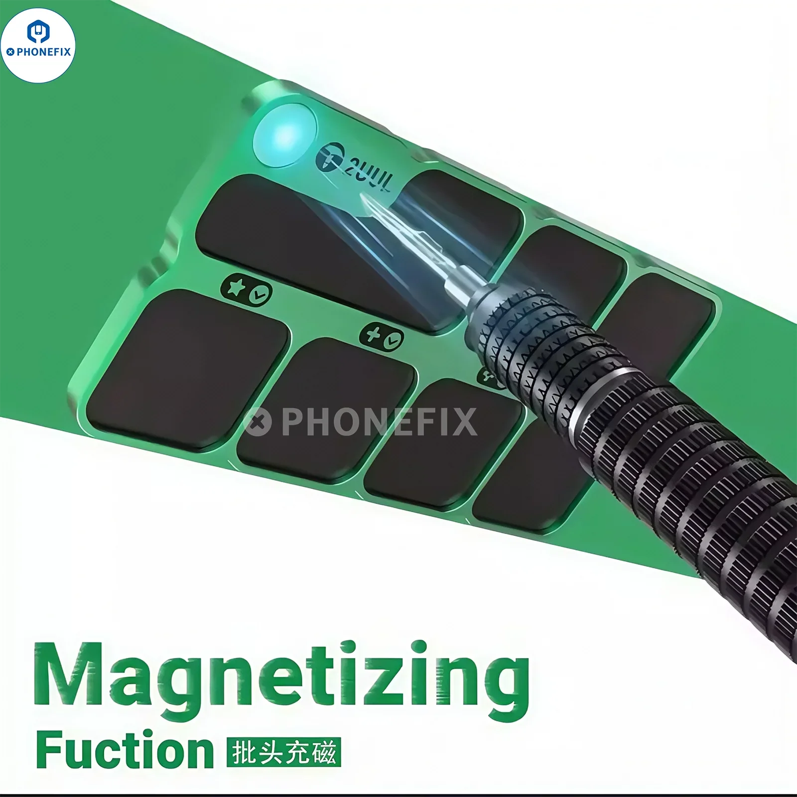 2UUL ST95 Screw MagDock Aluminum Alloy Magnetic Storage Pad