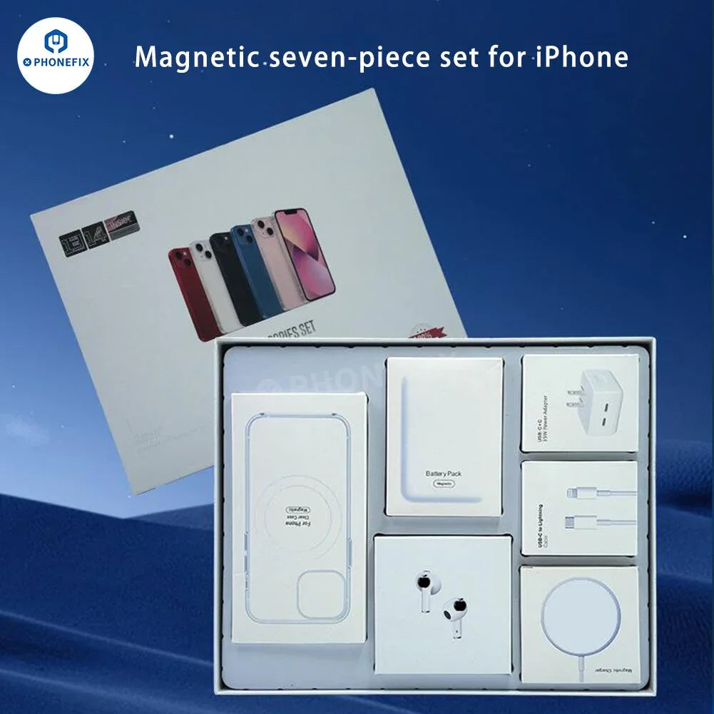 For iPhone 12-16 Pro Max Fast Wireless Charger Headphones MagSafe Case Kit - CHINA PHONEFIX SHOP Team