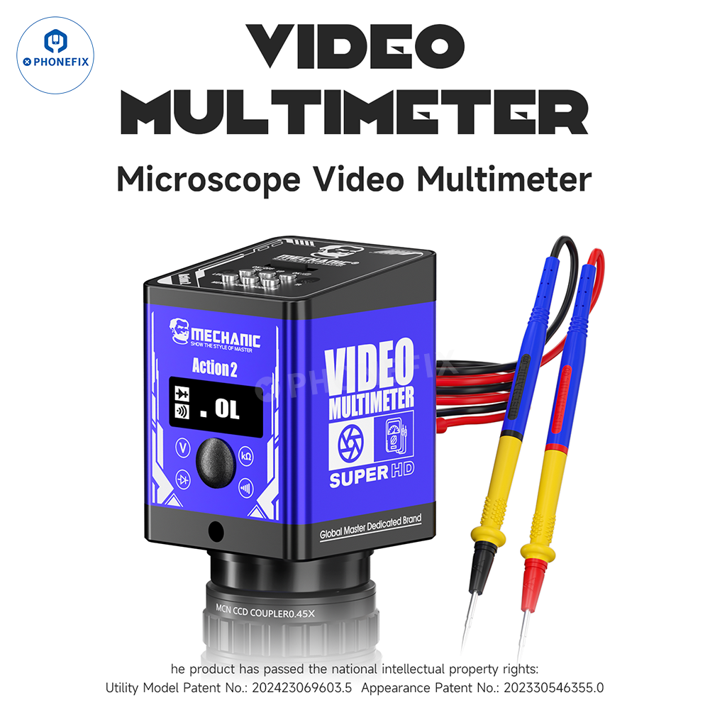 MECHANIC Action 2 Microscope Video Multimeter 38MP Camera