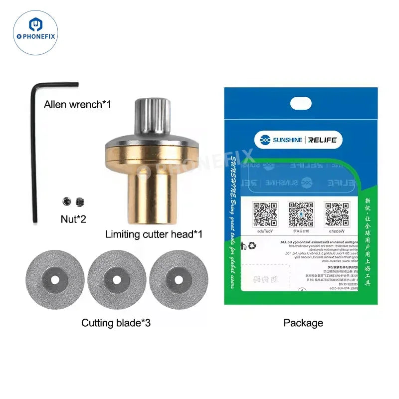 Relife RL-090 Curved Screen Cutting Head for OCA Glue Remover