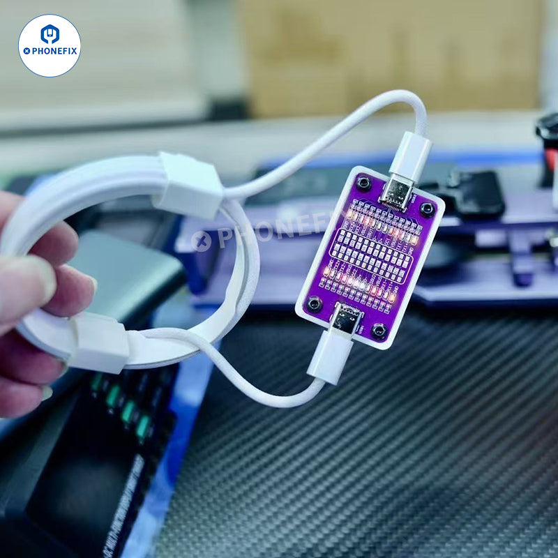 POWER-Z Dual Type-C Fast Charging Cable Detection Board