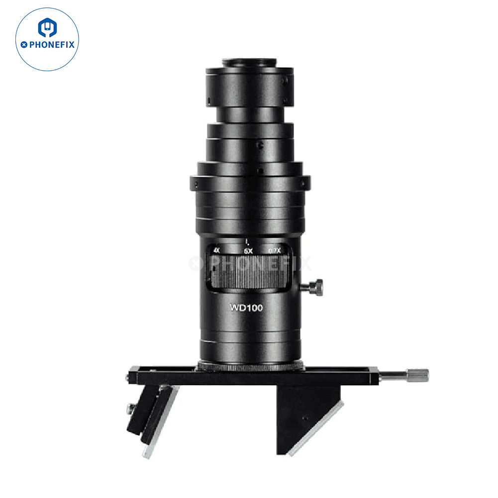 3D 0.7X-5X C-Mount Lens With HDMI 4K Microscope Camera