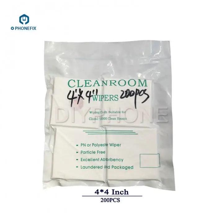 4*4 Inch Non-dust Cleaning Cloth Soft Dust Removal Clean Cloth - CHINA PHONEFIX