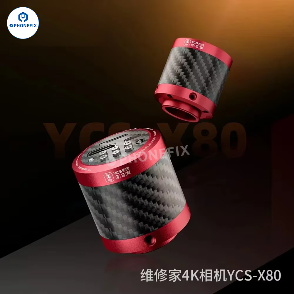 YCS Microscope X80 4K Camera for Mobile Phone Repair