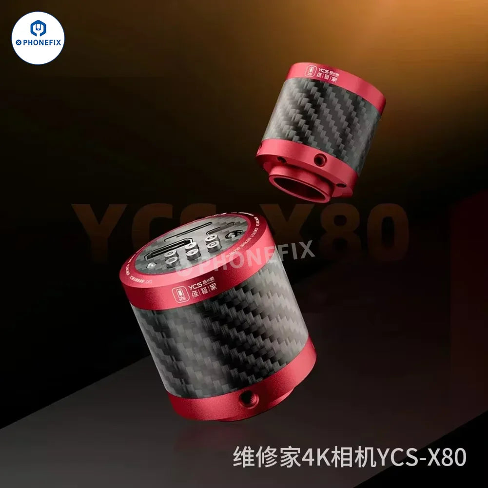 YCS Microscope X80 4K Camera for Mobile Phone Repair