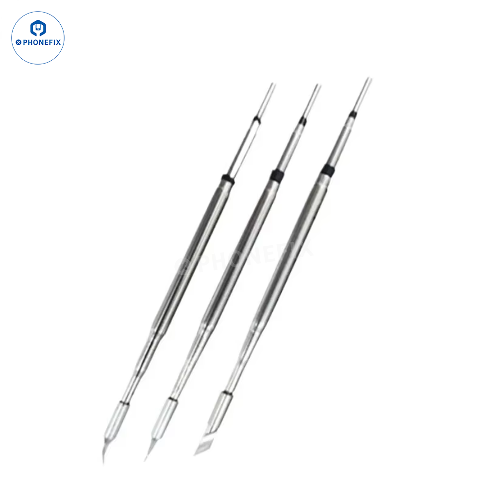 YCS Repairer C210 C245 C115 Long Knife Edge Soldering Iron Tips