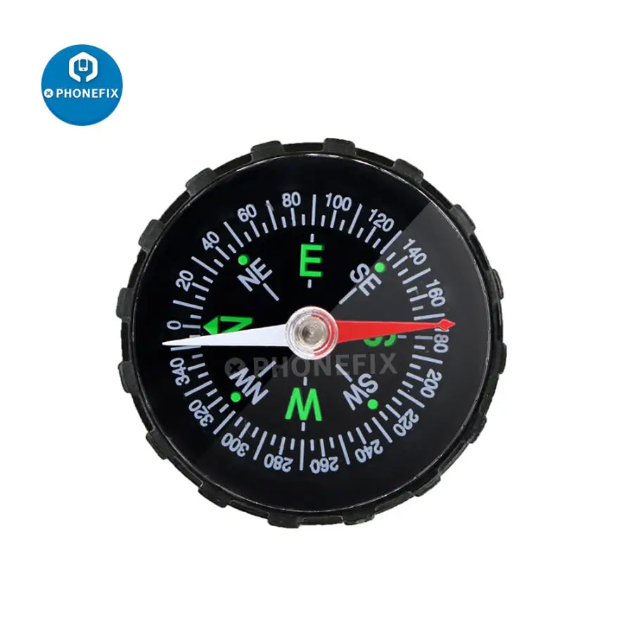 45mm Professional Aluminum Hiking Compass Navigation Tool -