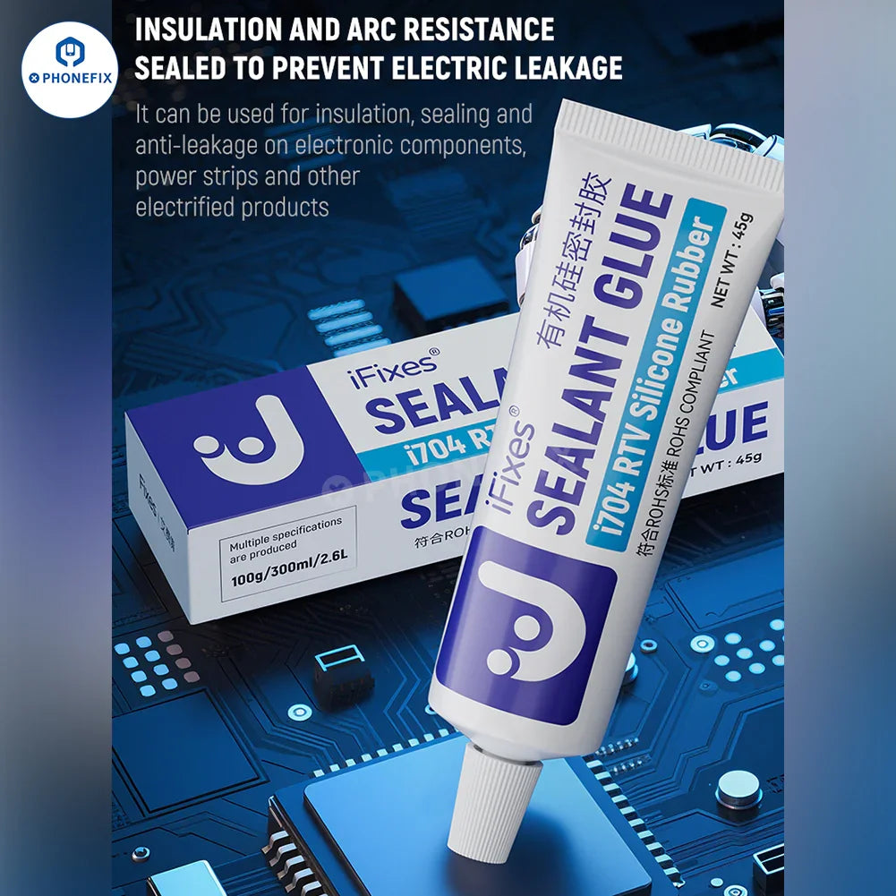 iFixes i704 RTV Silicone Rubber Sealant Glue CPU Thermal Paste