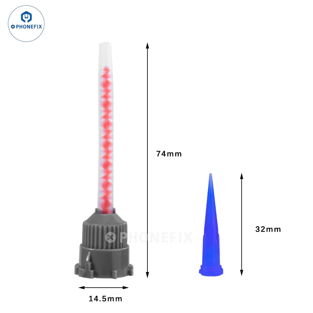 iFixes Mixing Nozzle AB Glue Adhesive Tube Dispenser Needle