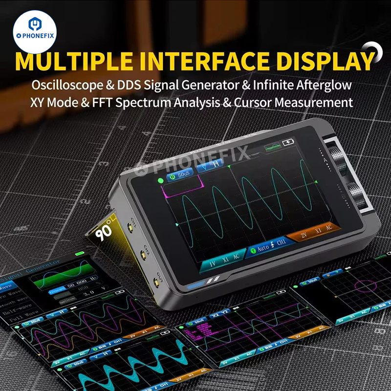 DS215H Mini Oscilloscope 2in1 Dual Channel Signal Generator