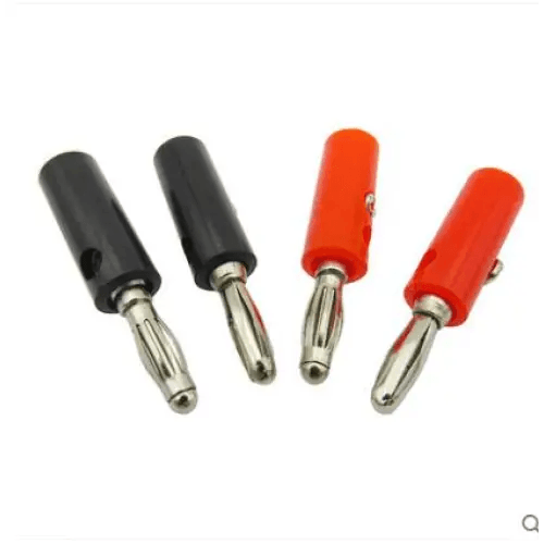 4mm Banana Plug Wire Cable Screw Plugs DC Power Supply Connector - CHINA PHONEFIX