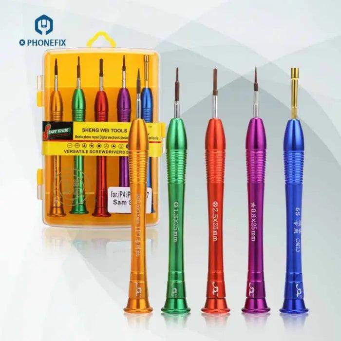 5 in 1 Screwdriver Set Opening Repair Tool for iPhone 6P 8 Disassembly - CHINA PHONEFIX