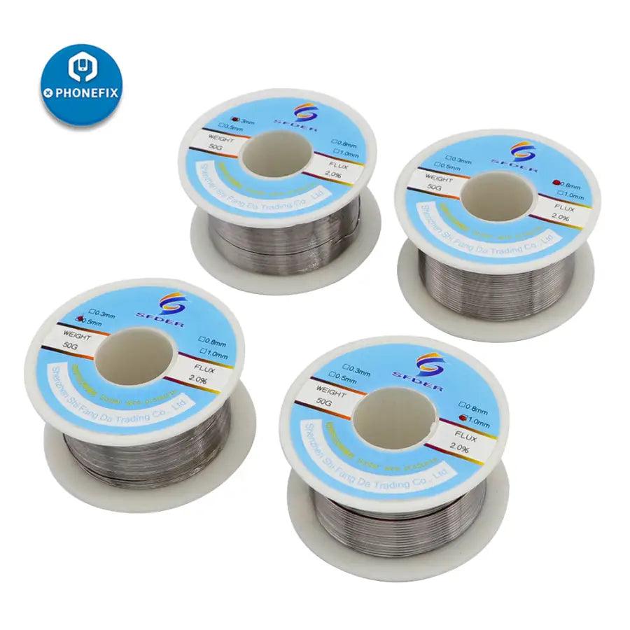 50g High Purity Rosin Solder Wire Core No Cleaning Wire 0.3 0.5 0.8mm - CHINA PHONEFIX