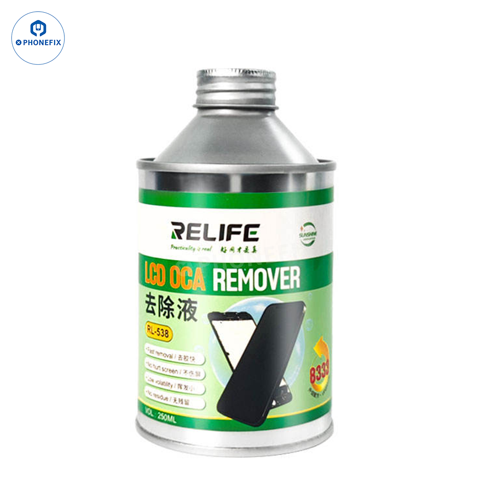 RL-538 OCA Efficient Liquid Remover Glue For PCB Cleaning Repair