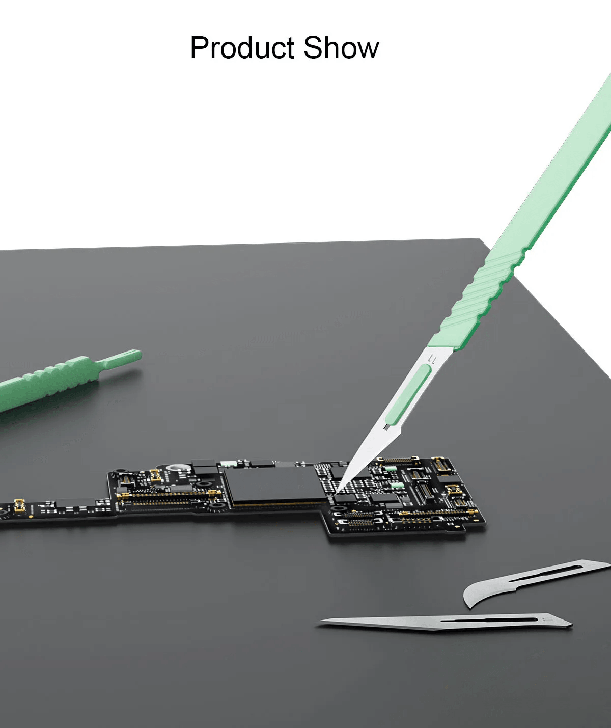 11# 23# Stainless Steel Graver Scalpel Blades for DIY Cutting Tool - CHINA PHONEFIX