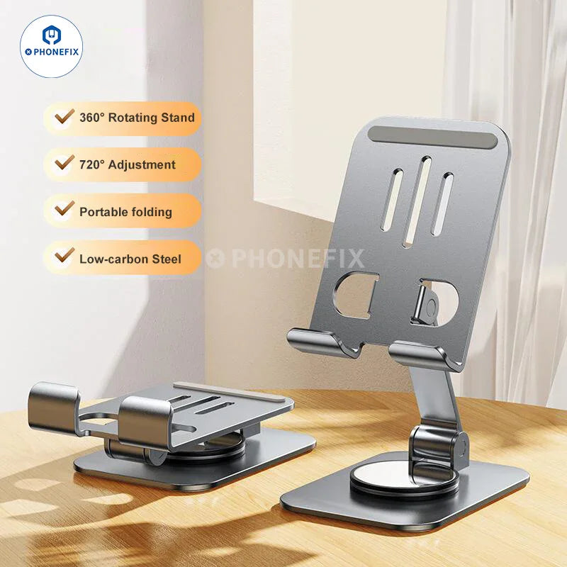 Aluminum Alloy Rotating Bracket Phone Tablet Adjustable Holder - CHINA PHONEFIX SHOP Team