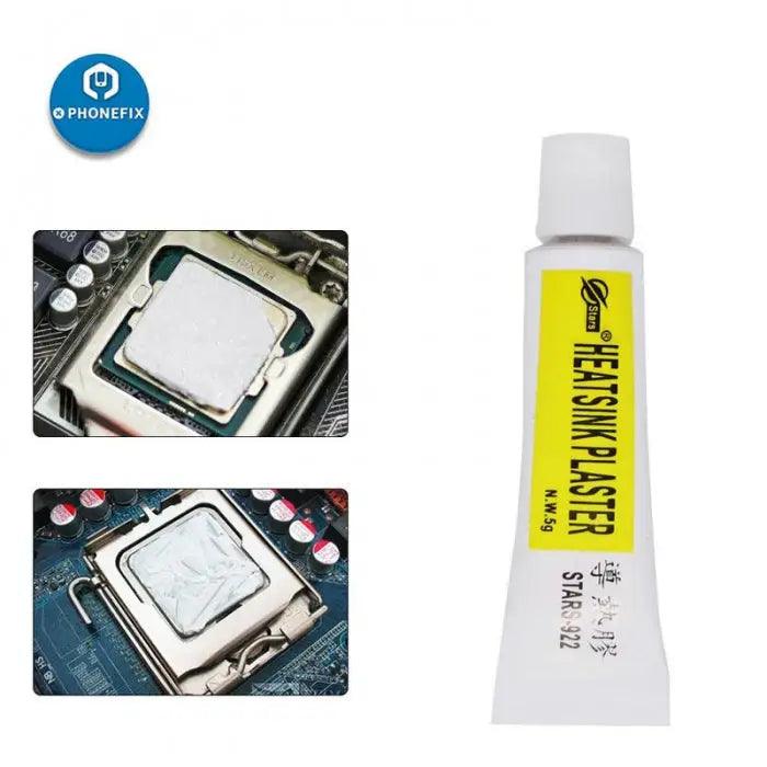 CPU GPU STARS 922 Heatsink Plaster Thermal Silikon Kleber Thermal Sili –  diymore