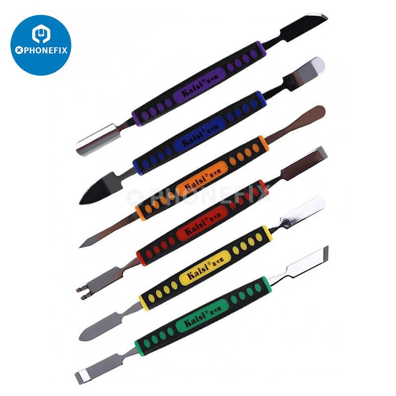 6 In 1 Dual Ends Metal Pry Bar Crowbar Kit Mobile Phone Opening Tool - CHINA PHONEFIX