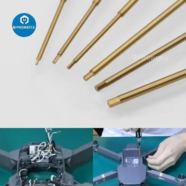 6Pcs Hex Driver Screwdriver kit for RC Helicopter Car Drone
