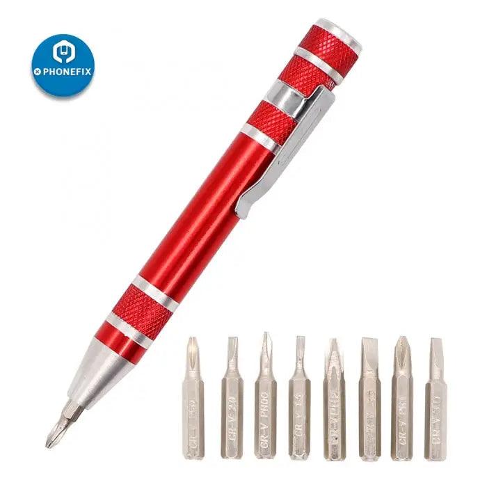 8 IN 1 Screwdriver Opening Repair Hand Tools For Electronic Cigarette Atomizer - CHINA PHONEFIX